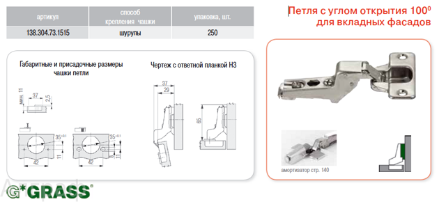 Мебельные петли накладные и вкладные отличие