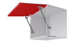 Газ-лифт 5 кг с амортизатором, графит Боярд, арт.GL106GRPH/50/3